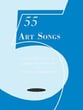 55 Art Songs Vocal Solo & Collections sheet music cover
